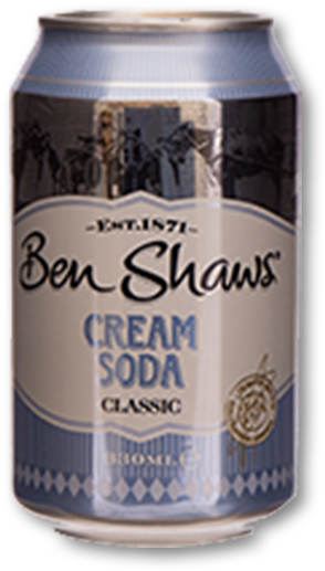 Ben Shaws Classic Cream Soda - Caffeinated Drink (600x600), Png Download