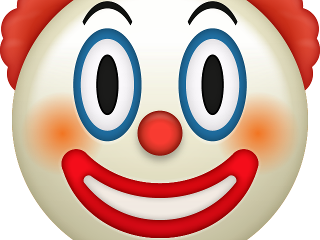 Clown Clipart Emoji - Emoji Clown (640x480), Png Download