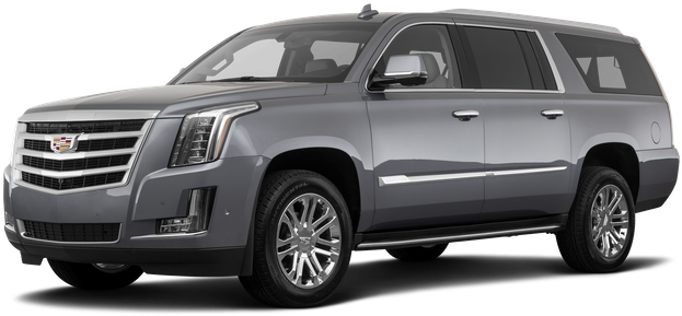 Lease The New 2019 Cadillac Escalade Esv Standard Suv - 2019 Cadillac Black Escalade Suv (800x400), Png Download