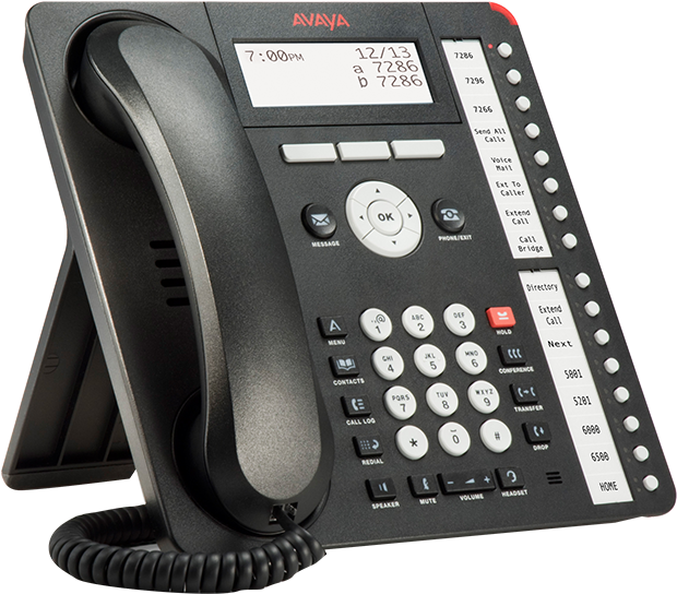 Avaya Ip Office - Avaya 1416 (622x570), Png Download