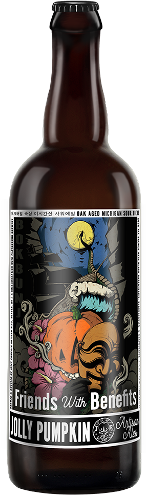 Friends With Benefits Bottle - Jolly Pumpkin La Parcela (356x1000), Png Download