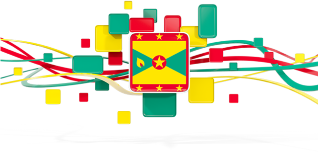 Grenada Flag (640x480), Png Download