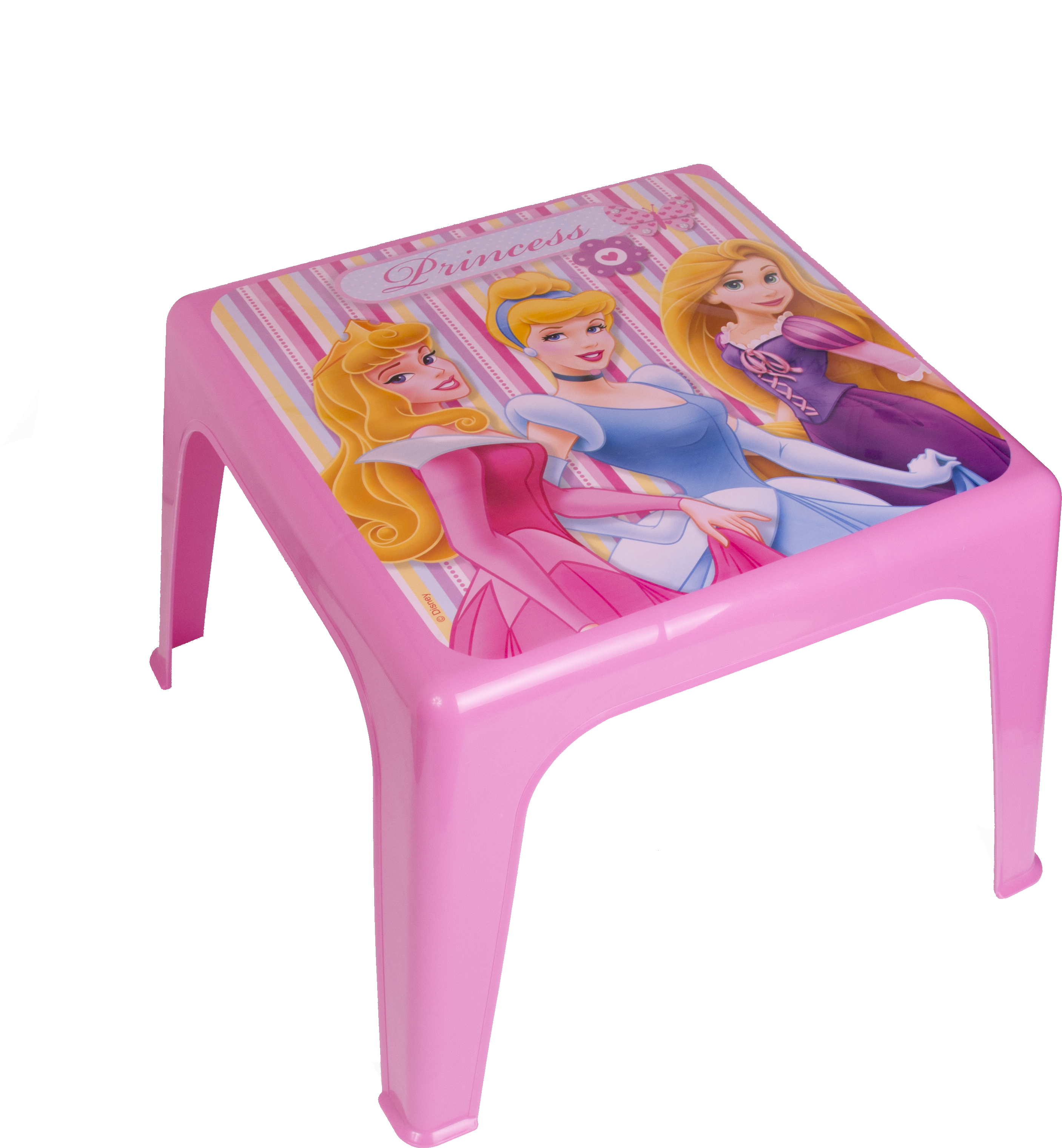 Mesa Plástica Princesas - Mesa De Plasticos De Princesas (3706x3240), Png Download