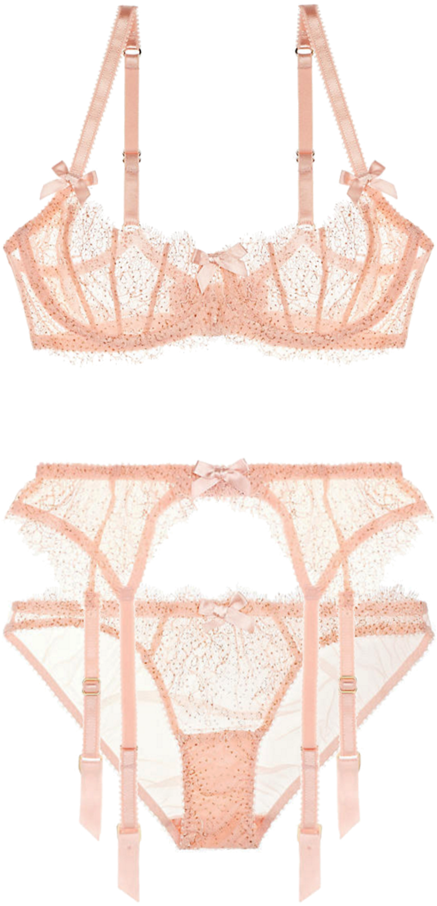 Blushing Beauty - Ddlg Lingerie Set (1280x1811), Png Download
