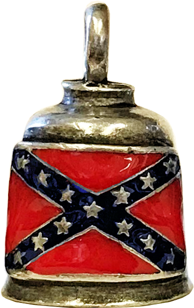 Colored Rebel Flag Gremlin Bell - Locket (700x700), Png Download