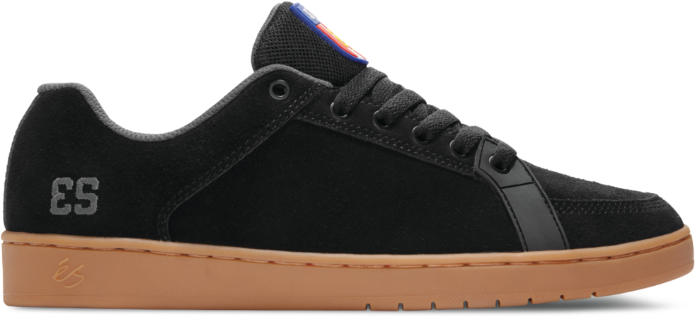 Es Sal Black/gum - Shoe (1060x487), Png Download