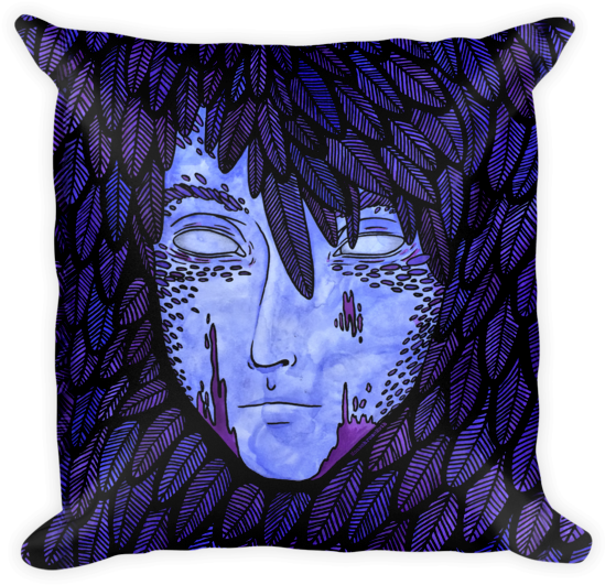 A Heart Is A Heavy Burden Throw Pillow - Until The Last Petal Falls Quote (600x600), Png Download