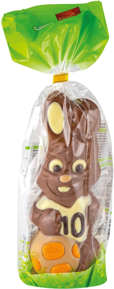 Soccer Easter Bunny - Chocolate (1500x1125), Png Download