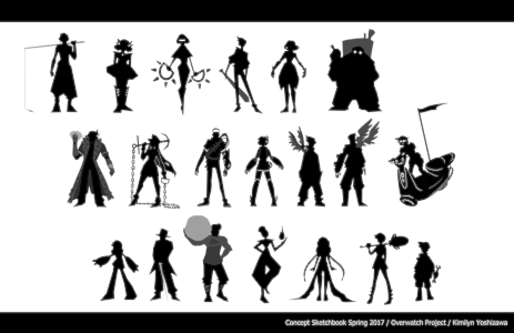 5 Projects 34 Pieces - Overwatch (463x300), Png Download