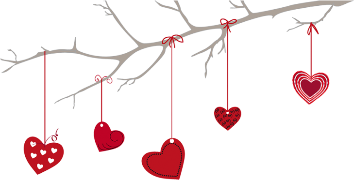 Valentine - Happy Valentine Day Png (728x395), Png Download