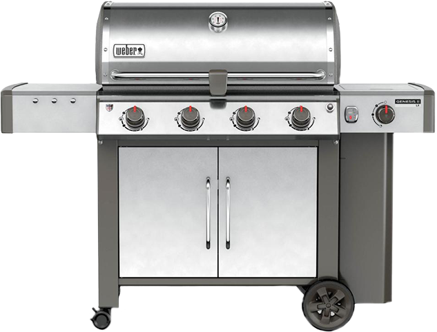 824c6c9001381522871877 Bbq Grill - Weber Genesis Ii E 310 (633x482), Png Download