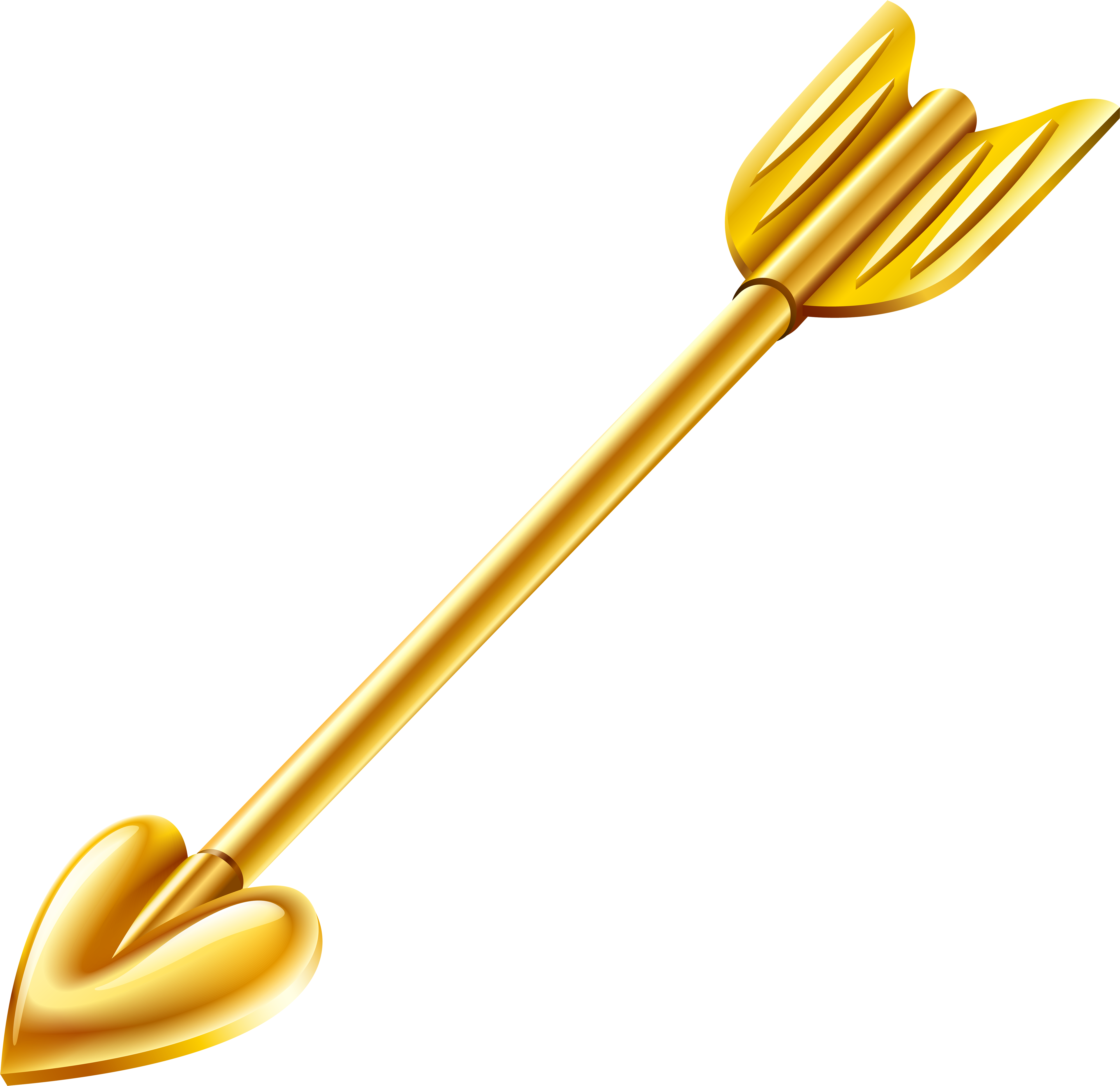 Cupid Arrow Png Clip Art Library Download - Cupid Arrow Transparent (5000x4846), Png Download