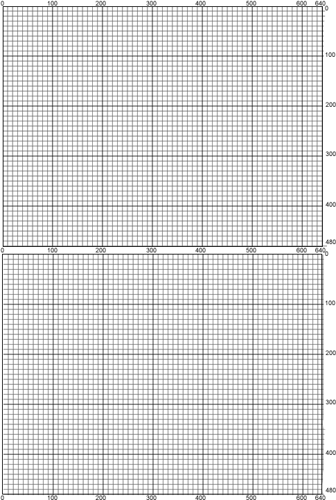 Two Grids - Monochrome (504x720), Png Download