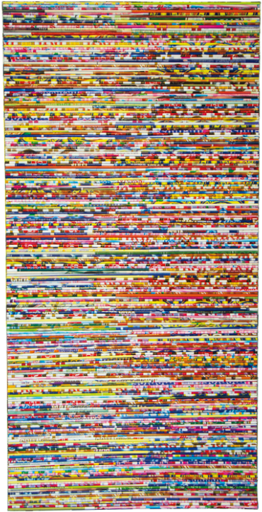 Nona Recycled Wall Art - Orange (800x775), Png Download