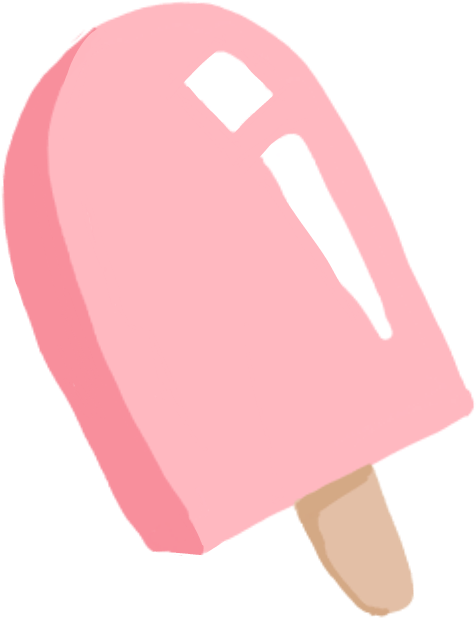 Here's A Popsicle Sticker Drawn By Me~ Too Bad I'm - Drawing (1024x1024), Png Download