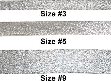 #5 Galena Ribbon 7/8″ Metallic Silver 25 Yd - Zebra Crossing (450x425), Png Download