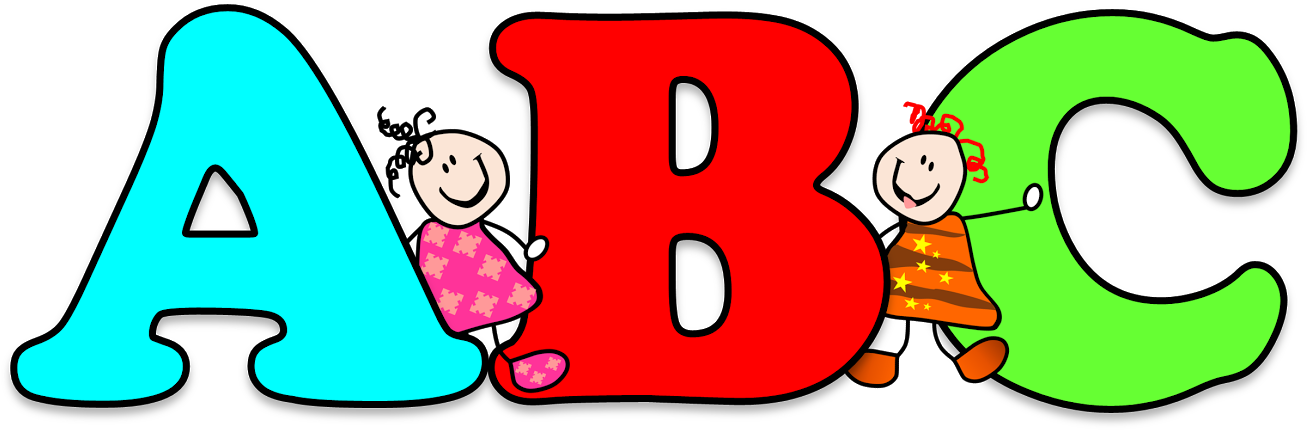 Abc Clipart (1600x699), Png Download