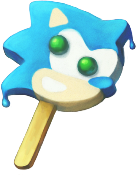 Melting Popsicle Png - Cartoon Character Popsicles Png (600x600), Png Download