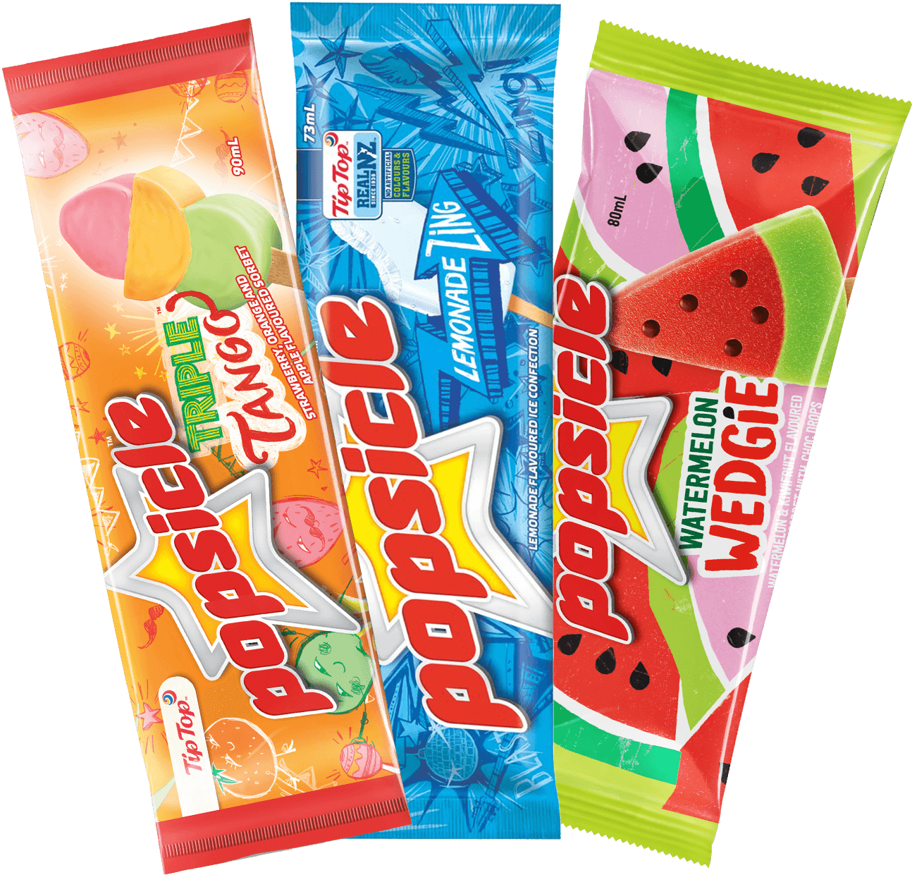 Tip Top Ice Cream Popsicle (1340x1340), Png Download