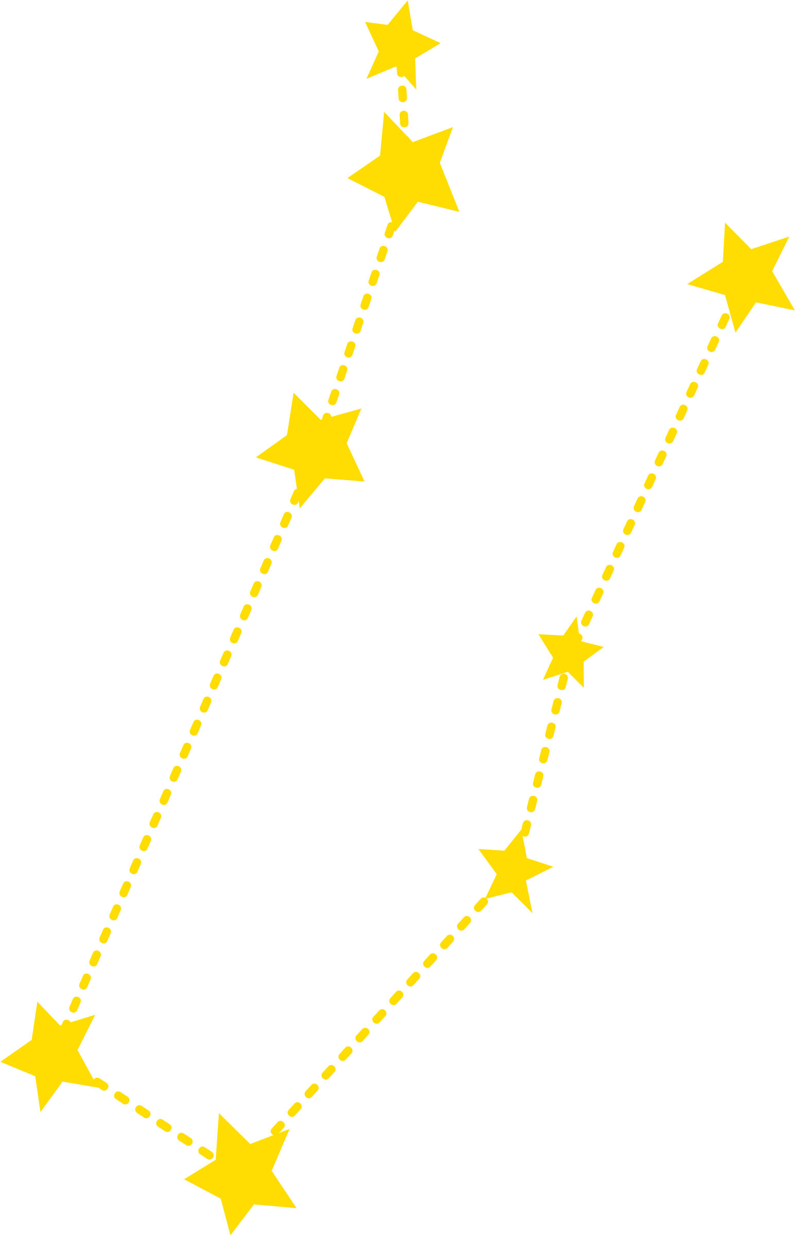 Constellation Of Gemini Vector - Gemini Constellation Png Free (1545x2400), Png Download