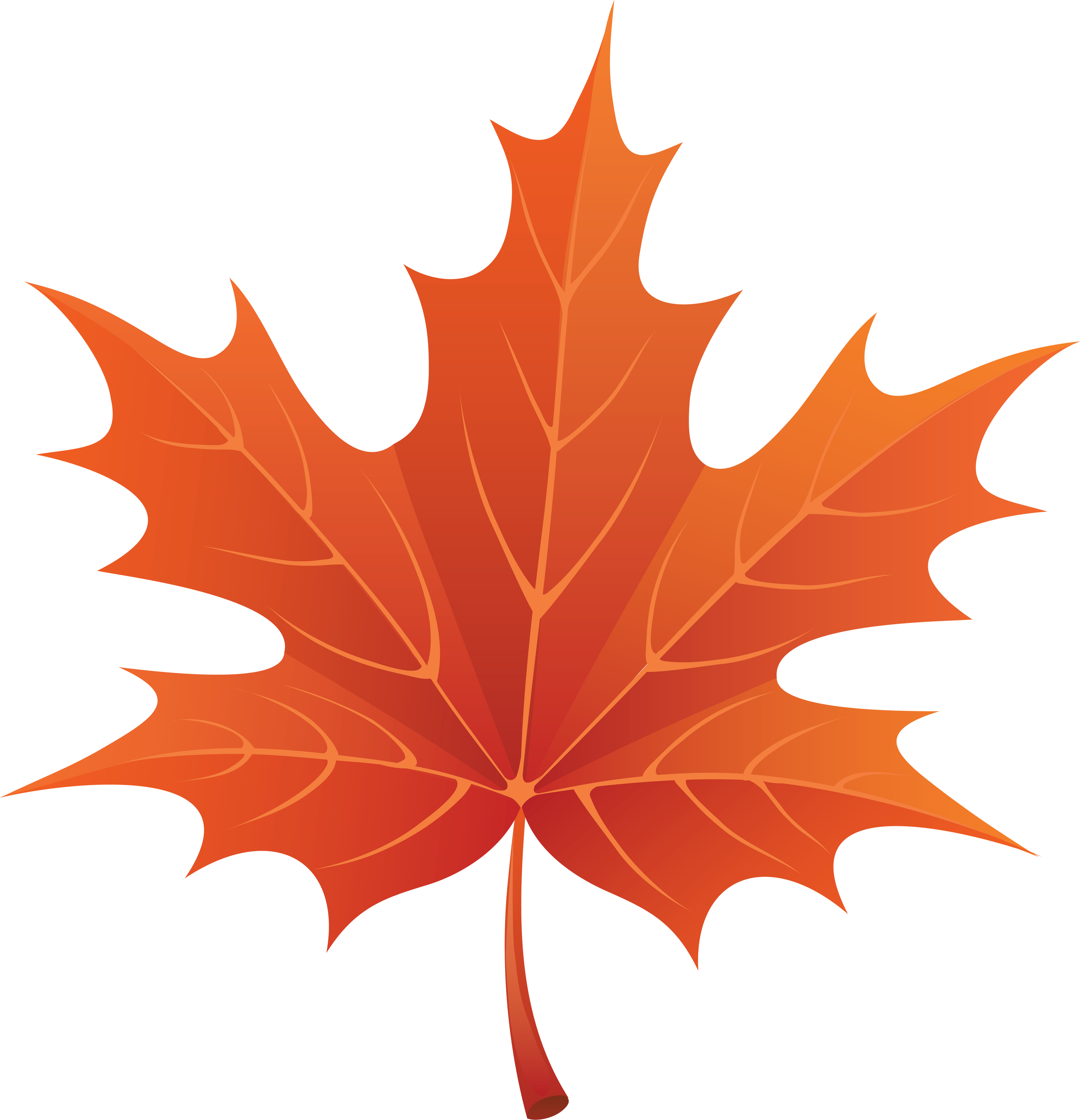 Download Png Image Maple Png Leaf - Leaf Clipart (3392x3519), Png Download