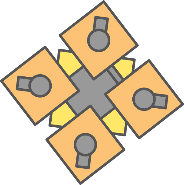 Io Boss The Constellation - Diep.io (602x603), Png Download