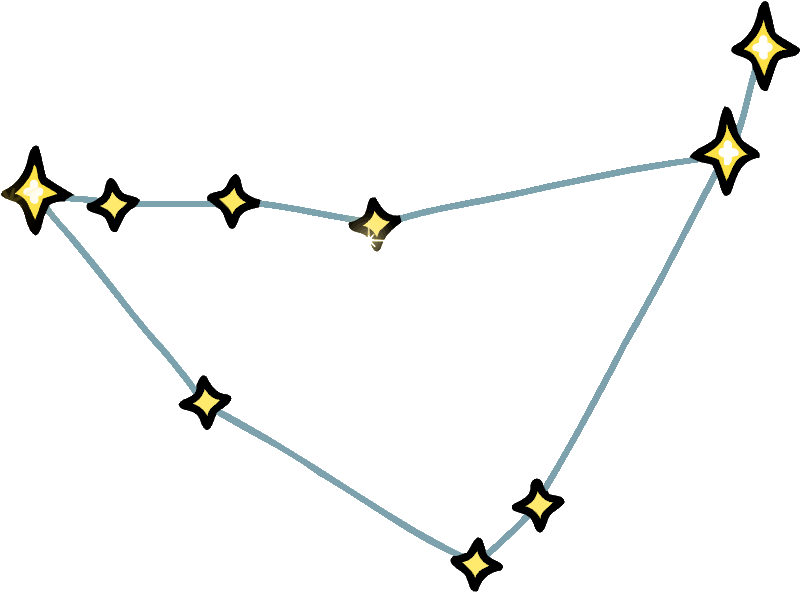 Capricorn Png Pic - Capricorn Constellation Png (818x629), Png Download