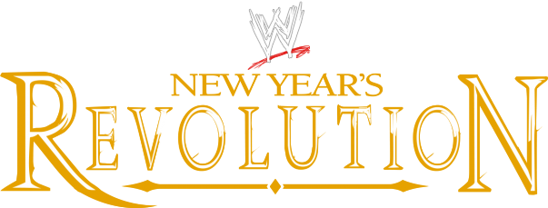 Wwenyr - Wwe New Year's Revolution Logo (603x229), Png Download