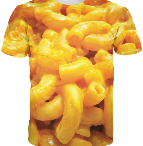 Mac 'n Cheese 3d All Over Print Shirt - Cheese Tshirt (500x500), Png Download