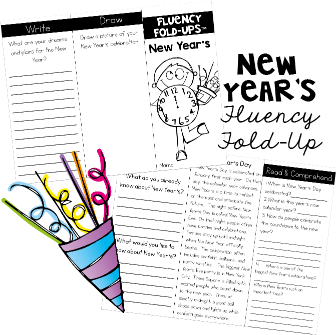 My Class Will Be Using This Fluency Fold Up™ To Read - Illustration (700x700), Png Download