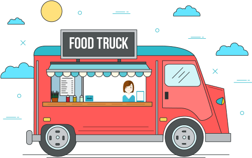 Sistema Para Food Truck - Food Truck (507x400), Png Download