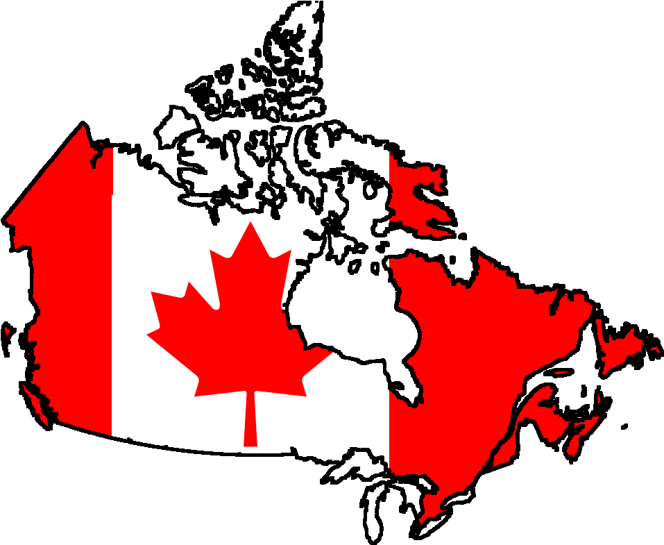 Canada's Anglo-celtic Connections - Canadian Flag On Canada (976x790), Png Download