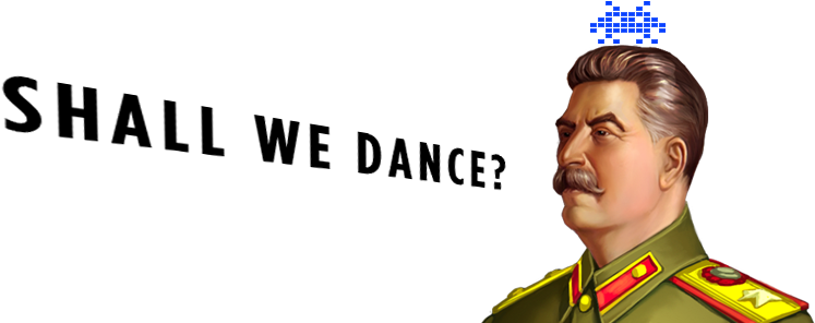 Download "stalin Loves Disco" - Stalin Vs Martians (998x317), Png Download