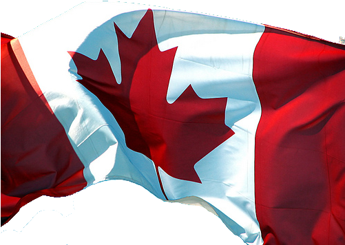 Canadian Flag - Canadian Flag Png File (500x375), Png Download