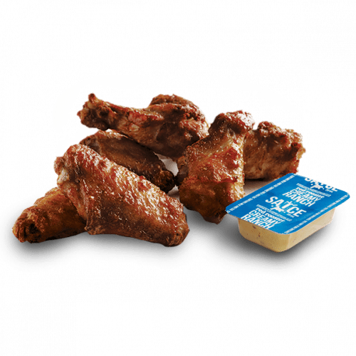Red Rooster Crispy Chicken Wings - Rooster (500x500), Png Download