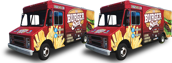 Food Truck Wraps Are Moving Billboards - Food Truck Wraps In Png (610x230), Png Download