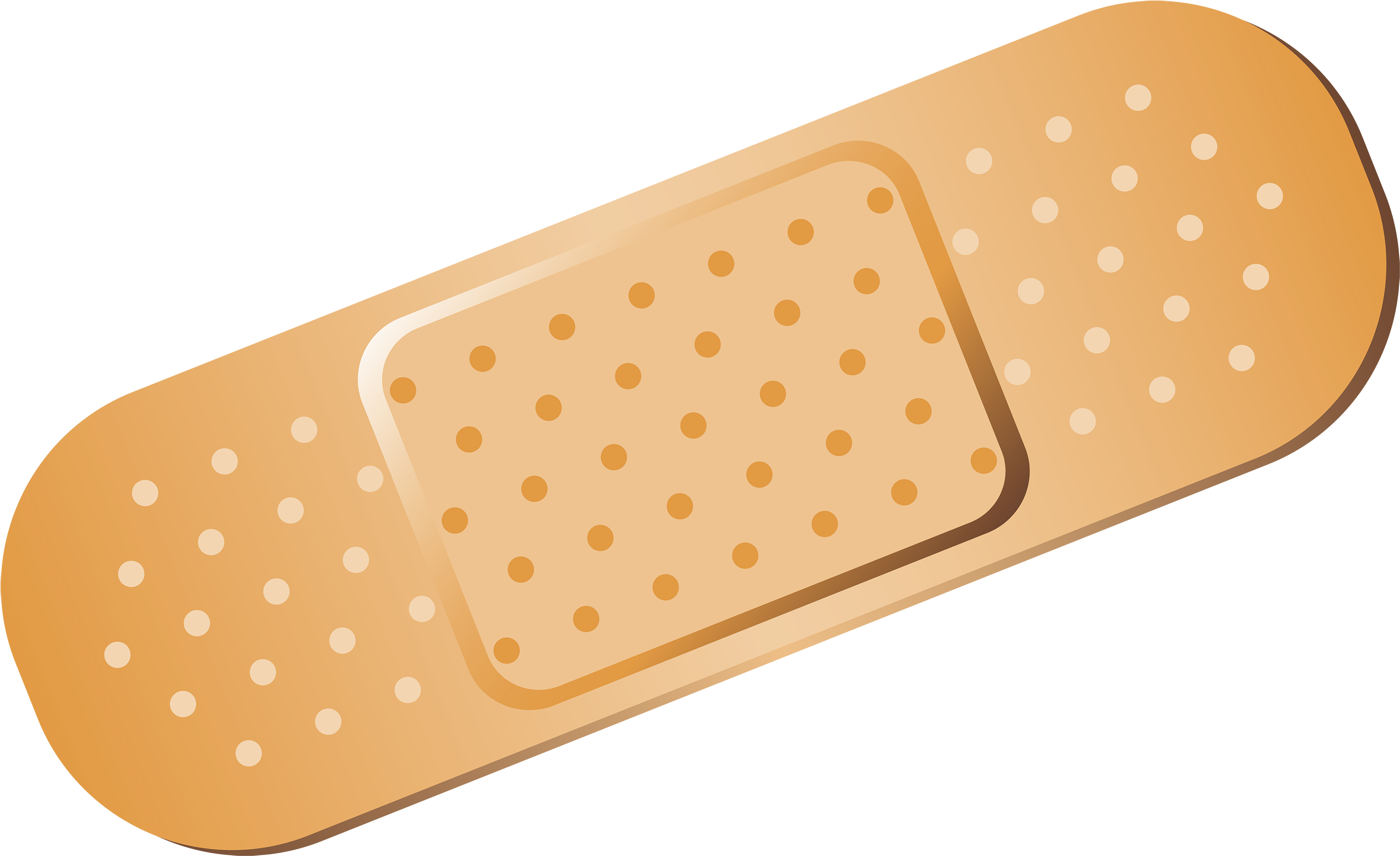 Band Aid Clipart Png - Transparent Band Aid (3000x1834), Png Download