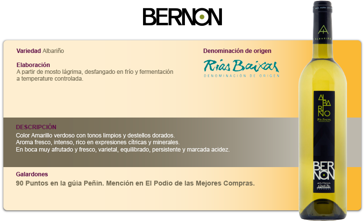 Albarino Bernon Bodega Aquitania 2014 (754x470), Png Download