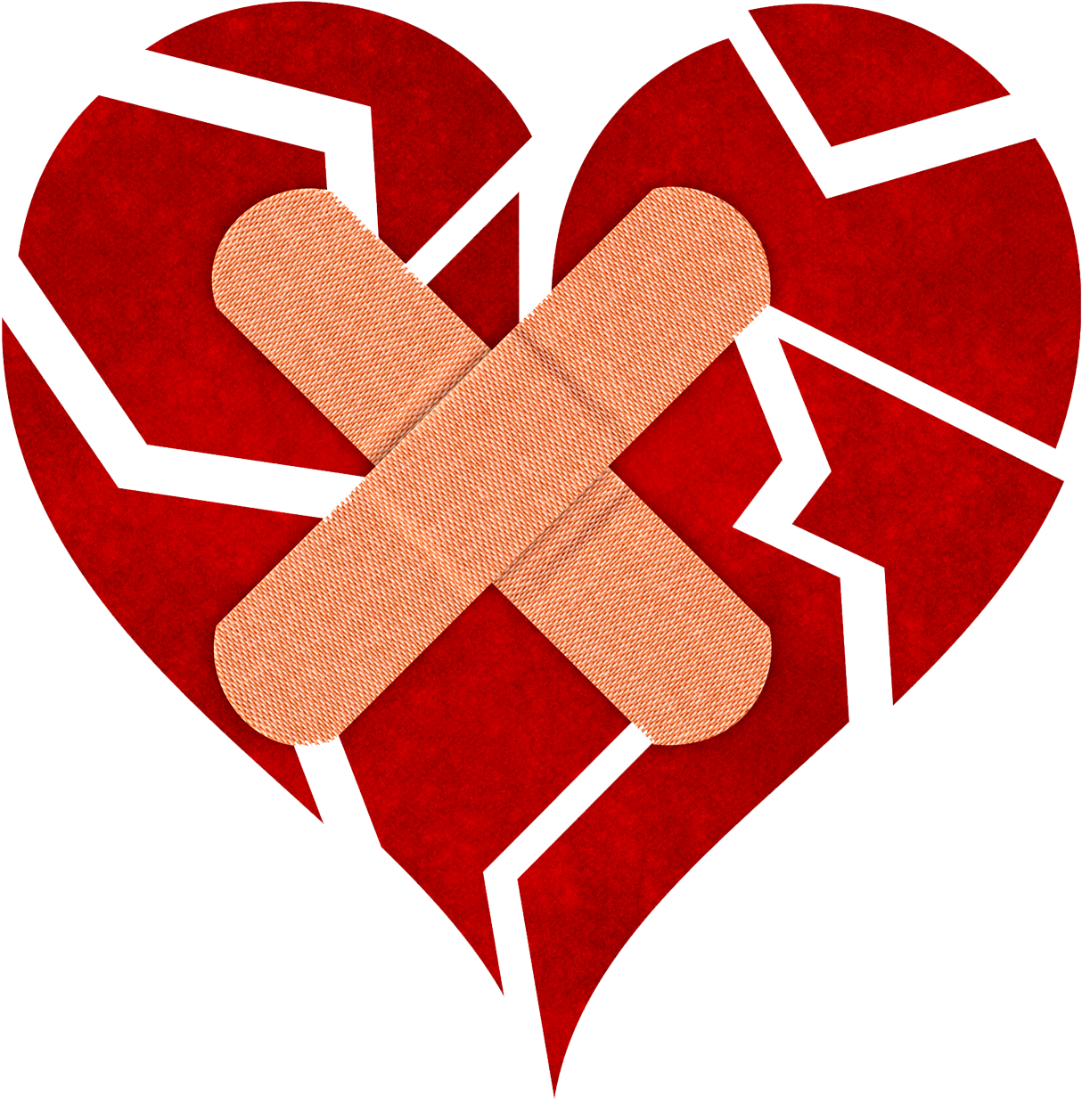 Free Download Of Broken Heart Icon Clipart - Broken Love Heart Png (1314x1314), Png Download