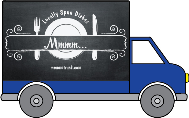 Mmmm Food Truck - Illustration (792x612), Png Download