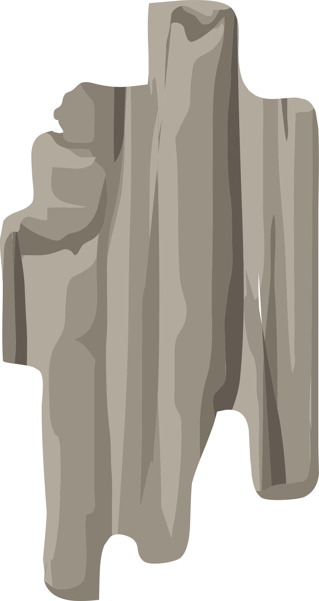 This Free Icons Png Design Of Alpine Landscape Cliff (1276x2400), Png Download
