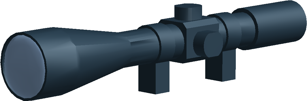 Svu Scope - Phantom Forces Remington 700 Scope (1100x360), Png Download
