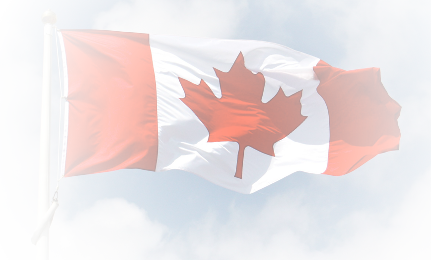 House, Canada, / Pixels - Canadian Flag In Background (868x525), Png Download