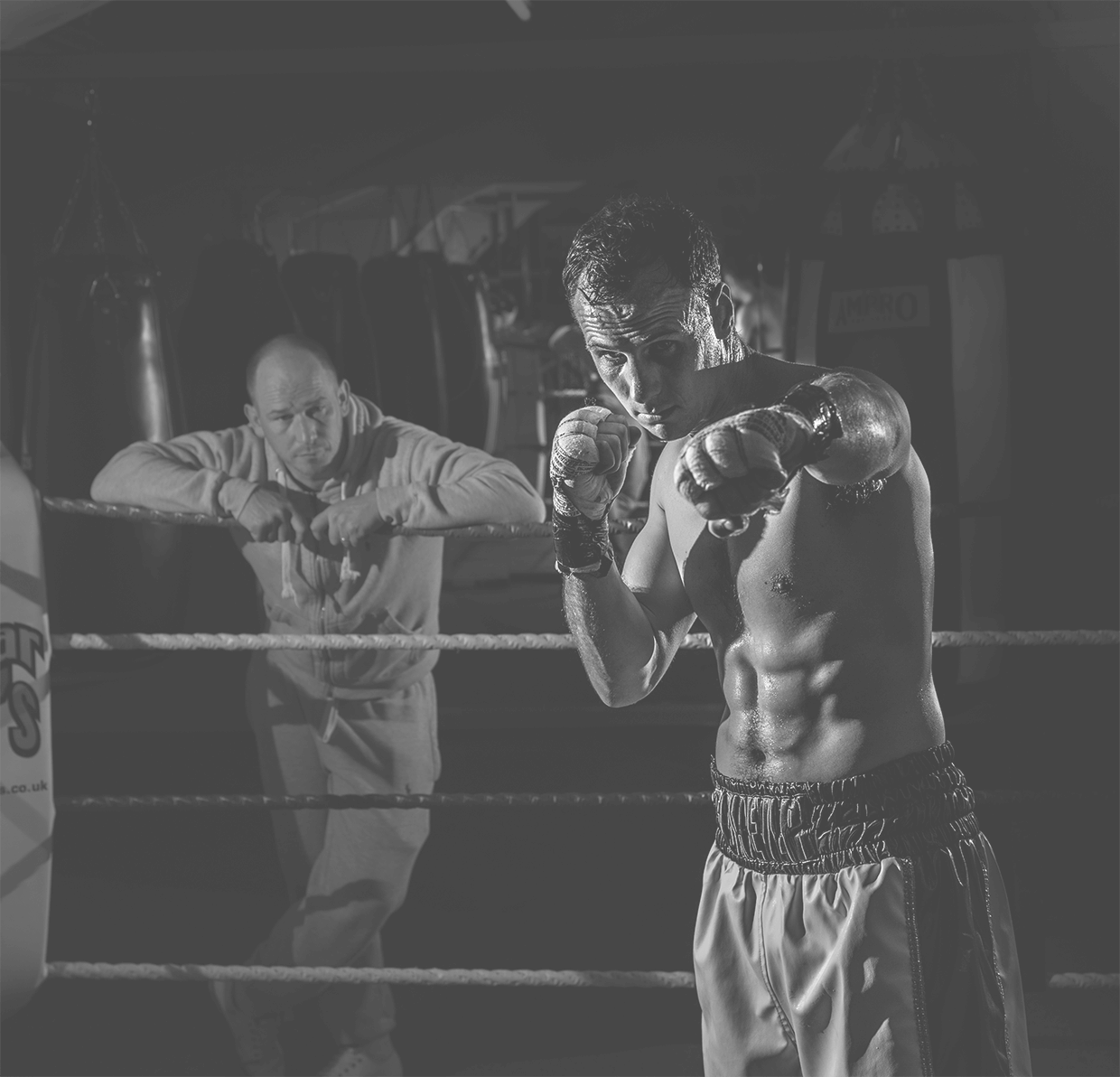 Rebels Boxing & Wrestling Club - Black White Fitness Boxing (1240x1192), Png Download