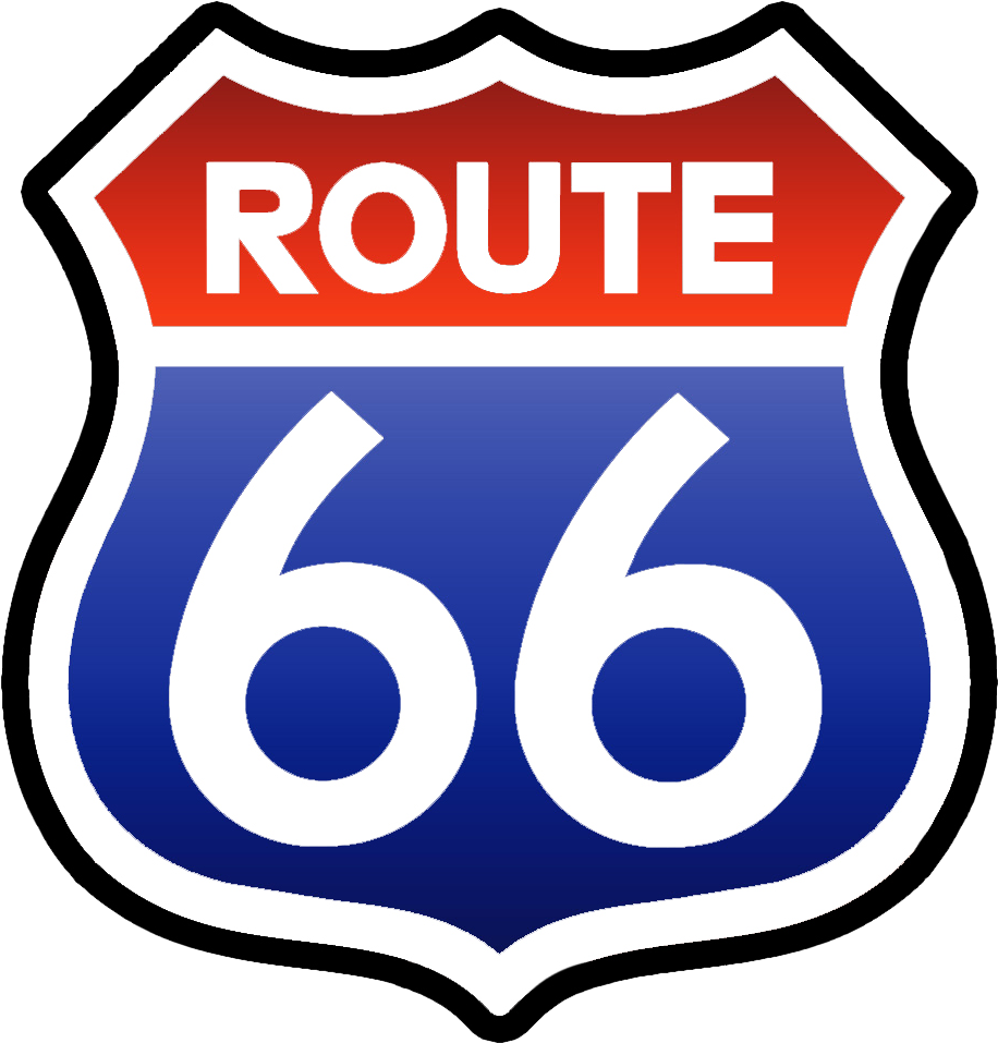Route66sign - Logo Route 66 Png (1181x1221), Png Download