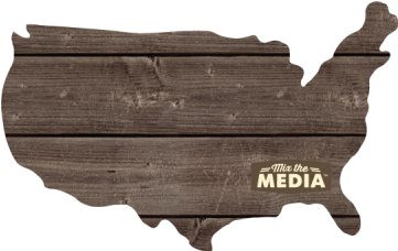 Jillibean Soup Mix The Media 8 X 8 Wood Plank (360x360), Png Download
