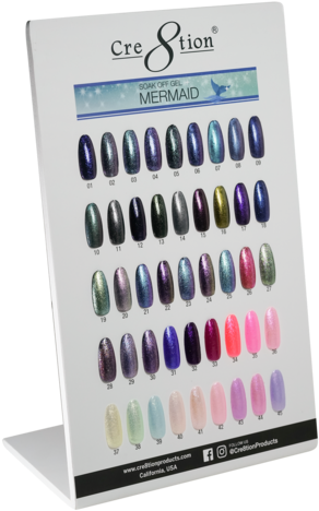 Mermaid - Nail Polish (300x477), Png Download
