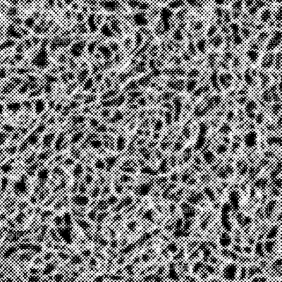 Black And White Halftone Dot Dots Pattern - Halftone (400x400), Png Download