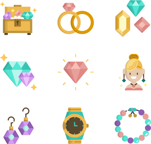 Jewelry - Vector Jewelry (600x564), Png Download