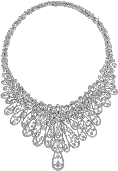 Diamond Necklace - 鑽石 頸 鏈 (640x640), Png Download